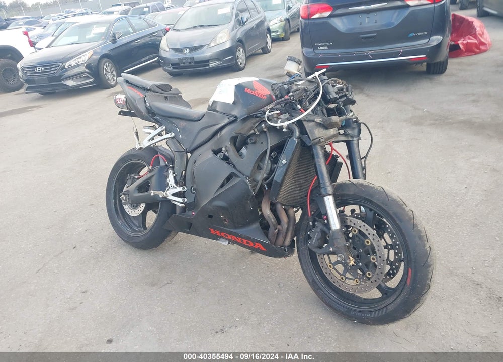 2009 HONDA CBR600 RR VIN: JH2PC40149K200460