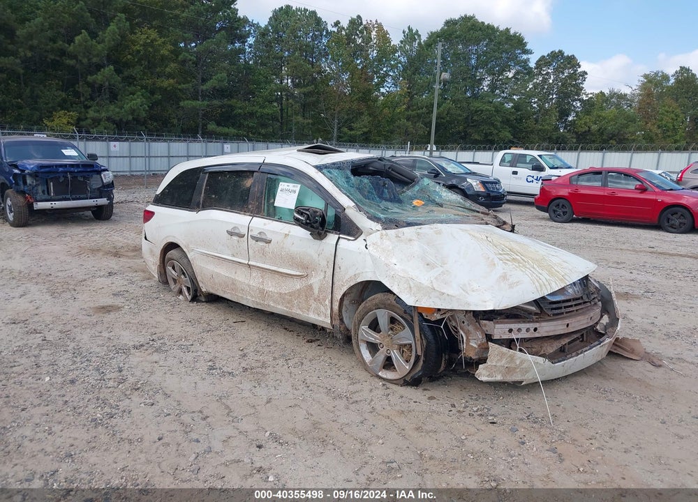 2018 HONDA ODYSSEY EX-L VIN: 5FNRL6H77JB019375