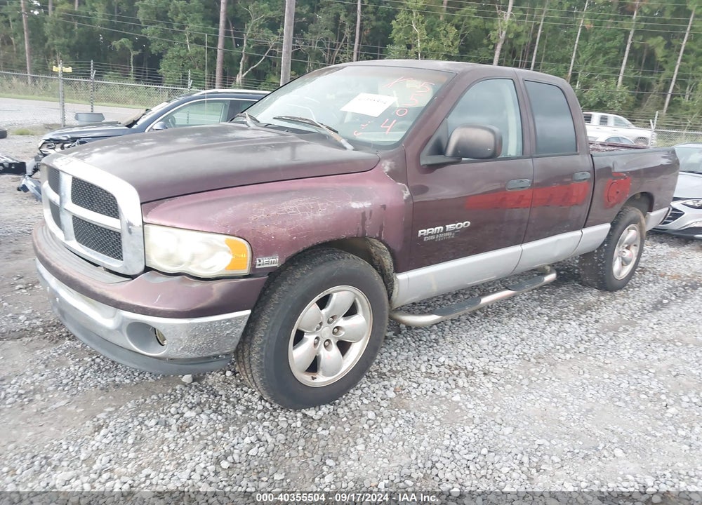 2004 DODGE RAM 1500 SLT/LARAMIE VIN: 1D7HA18DX4J137028