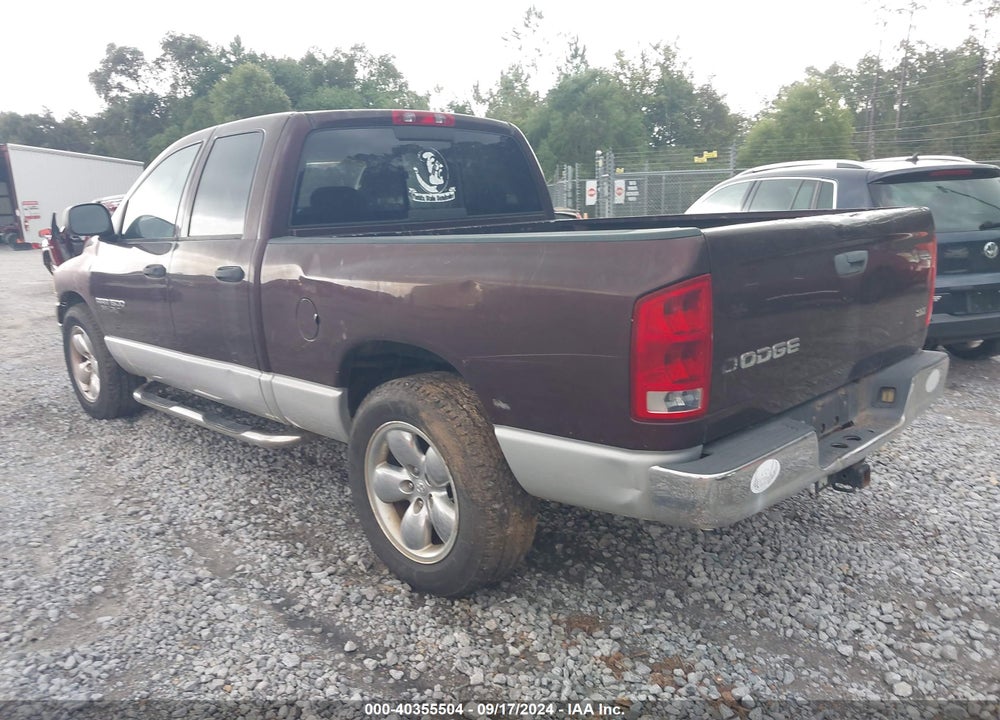 2004 DODGE RAM 1500 SLT/LARAMIE VIN: 1D7HA18DX4J137028