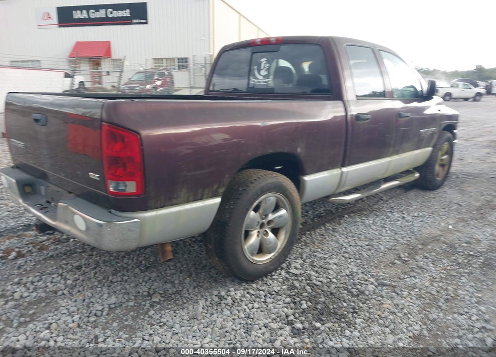 2004 DODGE RAM 1500 SLT/LARAMIE VIN: 1D7HA18DX4J137028