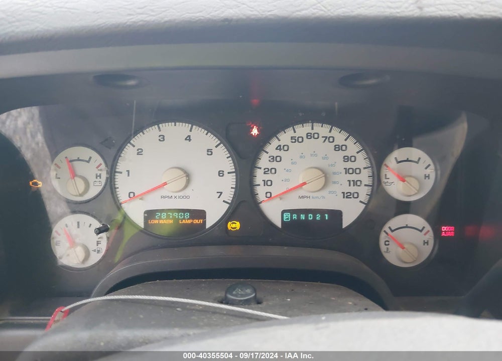 2004 DODGE RAM 1500 SLT/LARAMIE VIN: 1D7HA18DX4J137028
