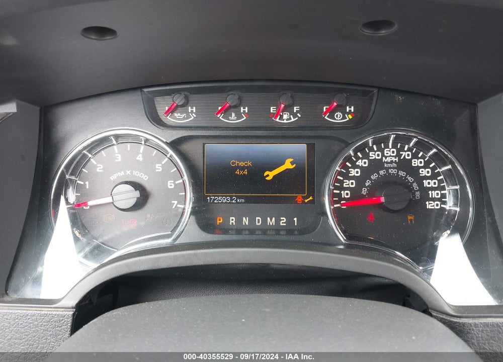 2013 FORD F-150 FX4 VIN: 1FTFW1EF3DFD42315