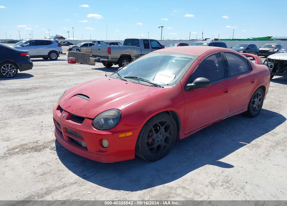 2004 DODGE SRT4 VIN: 1B3ES66SX4D501828