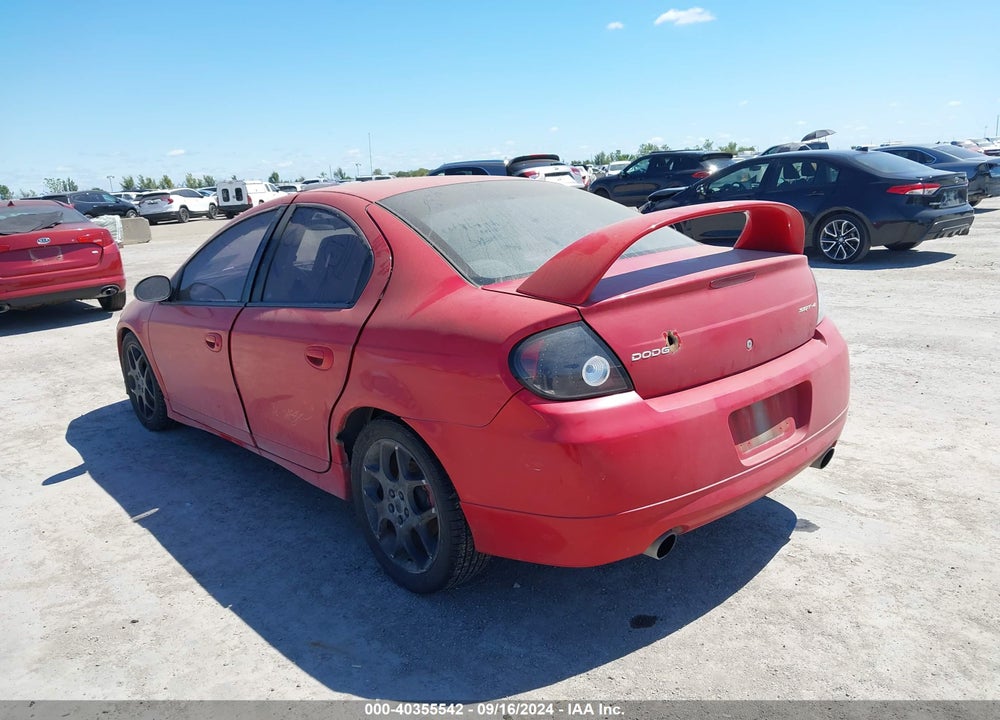 2004 DODGE SRT4 VIN: 1B3ES66SX4D501828