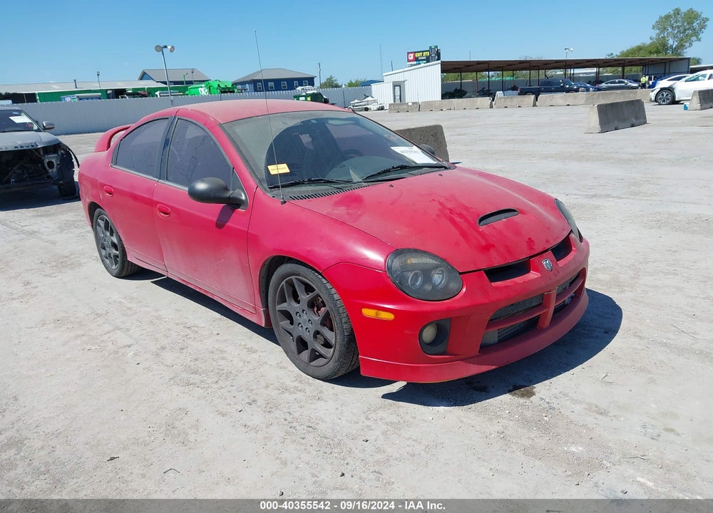 2004 DODGE SRT4 VIN: 1B3ES66SX4D501828