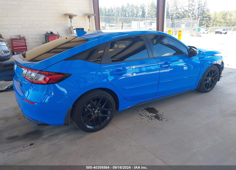 2022 HONDA CIVIC SPORT VIN: 19XFL2H87NE014970