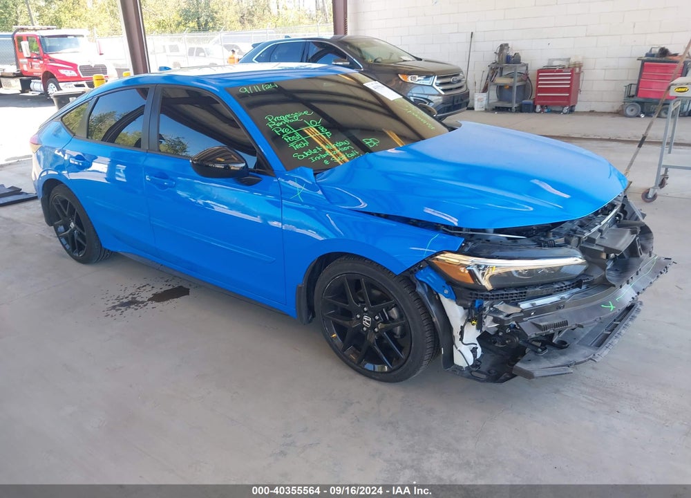 2022 HONDA CIVIC SPORT VIN: 19XFL2H87NE014970