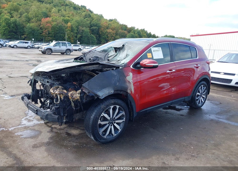 2017 KIA SPORTAGE EX VIN: KNDPNCAC0H7247581