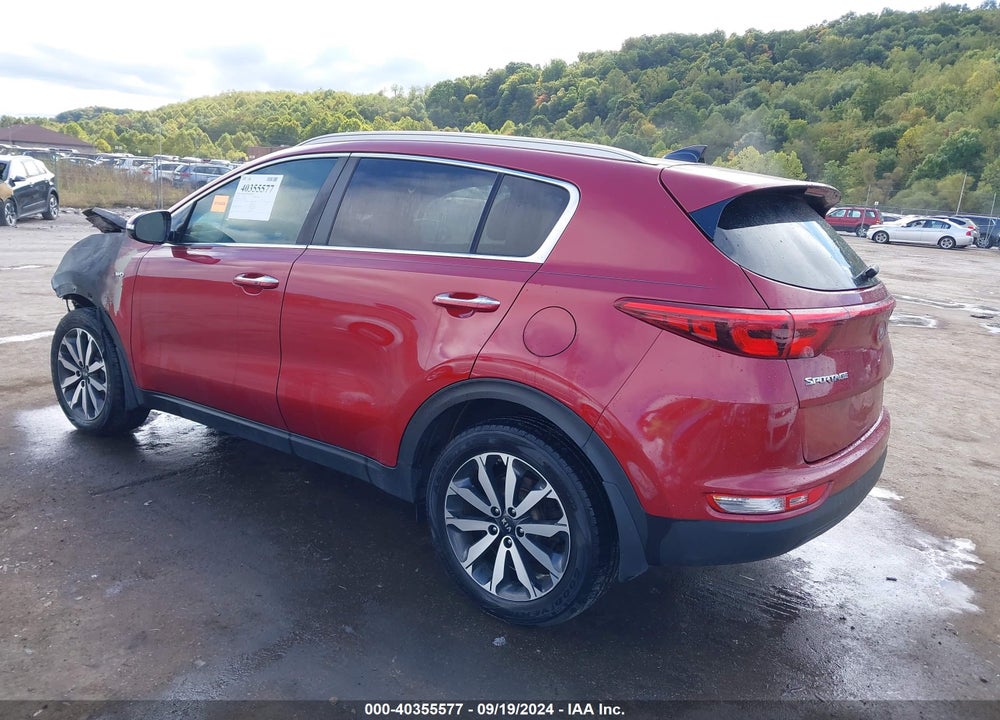 2017 KIA SPORTAGE EX VIN: KNDPNCAC0H7247581