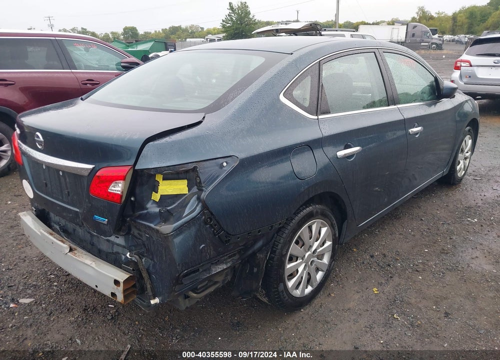 2014 NISSAN SENTRA S VIN: 3N1AB7AP9EY261601