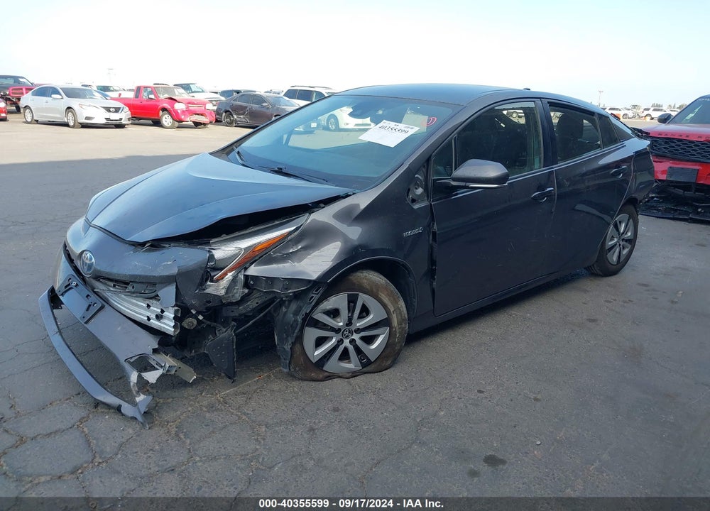 2018 TOYOTA PRIUS THREE VIN: JTDKARFU5J3062577