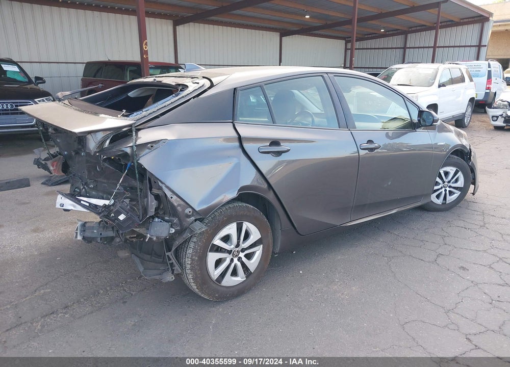 2018 TOYOTA PRIUS THREE VIN: JTDKARFU5J3062577