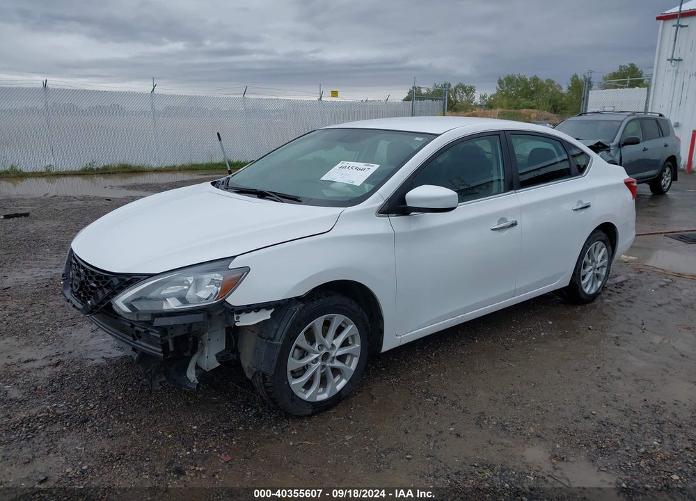 2019 NISSAN SENTRA SV VIN: 3N1AB7AP2KL618528