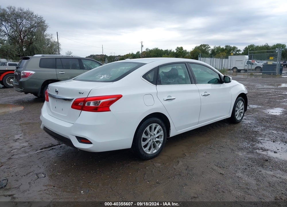 2019 NISSAN SENTRA SV VIN: 3N1AB7AP2KL618528