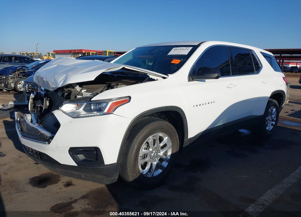 2021 CHEVROLET TRAVERSE LS VIN: 1GNERFKW9MJ149465