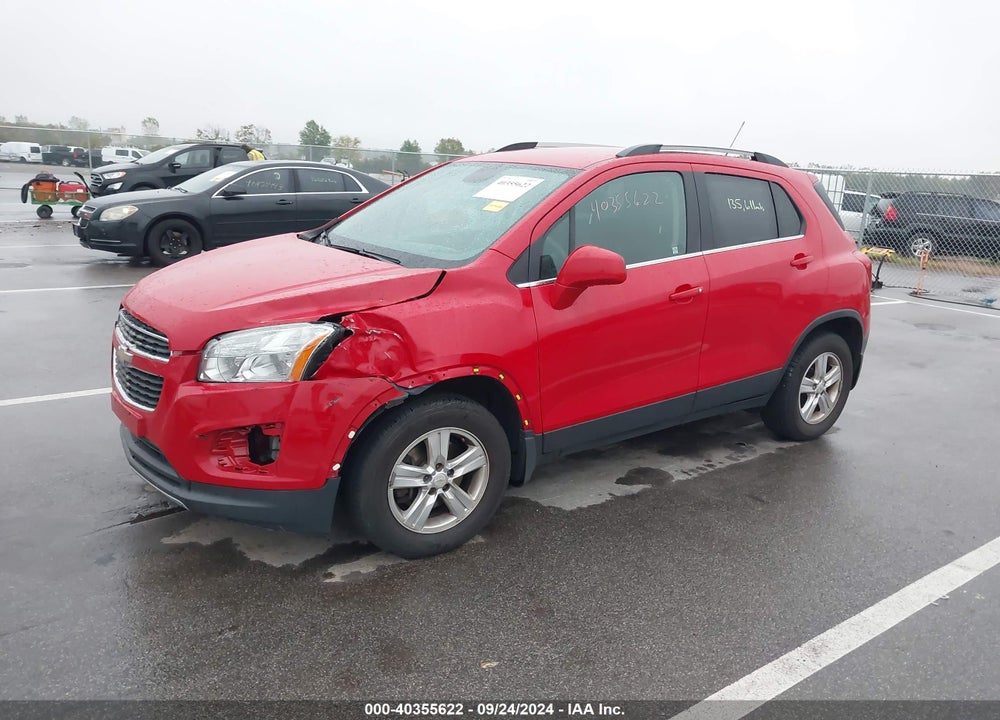 2015 CHEVROLET TRAX LT VIN: KL7CJRSB9FB064853