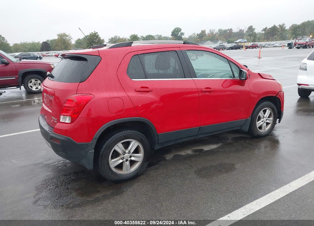 2015 CHEVROLET TRAX LT VIN: KL7CJRSB9FB064853