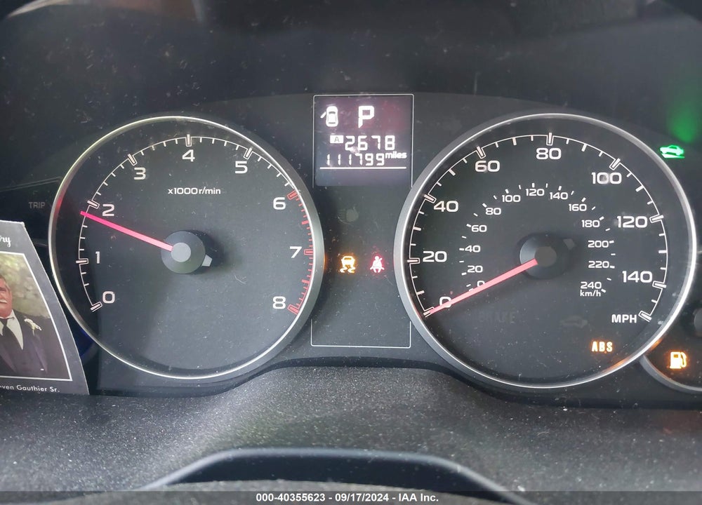 2014 SUBARU LEGACY 2.5I PREMIUM VIN: 4S3BMBC65E3038256