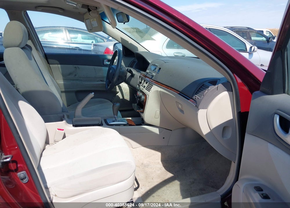 2008 HYUNDAI SONATA GLS VIN: 5NPET46C08H350846