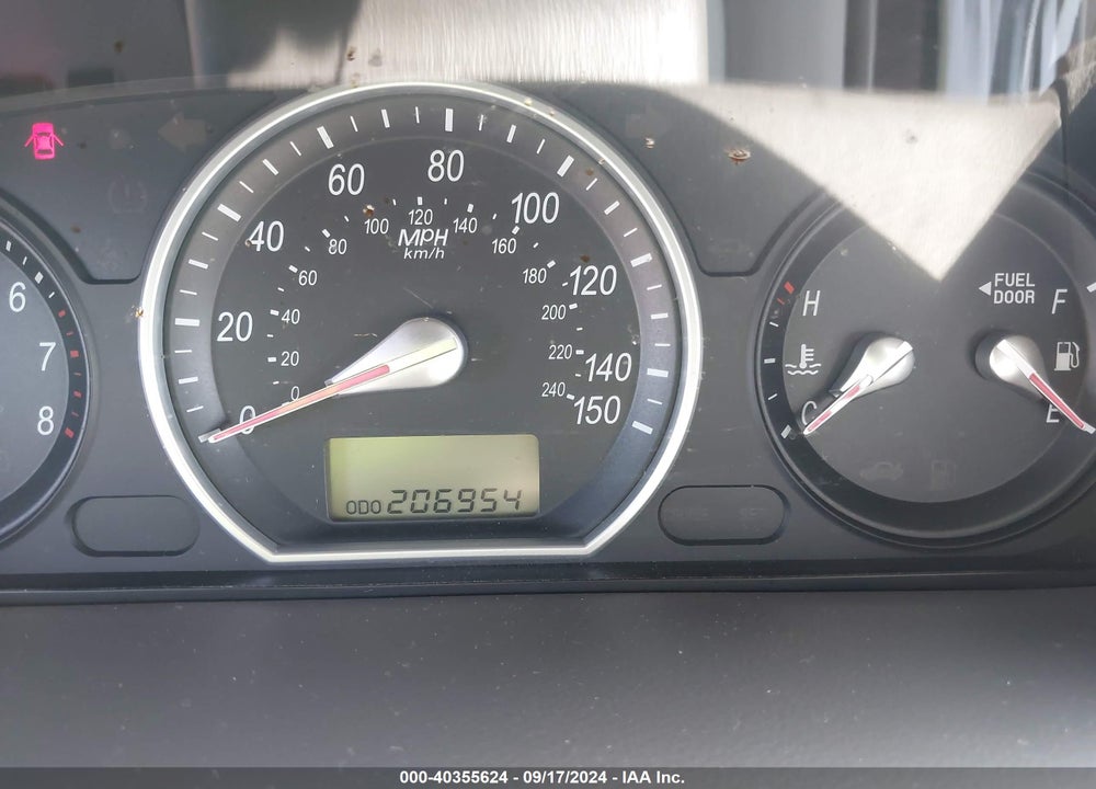 2008 HYUNDAI SONATA GLS VIN: 5NPET46C08H350846