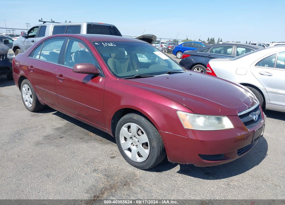 2008 HYUNDAI SONATA GLS VIN: 5NPET46C08H350846