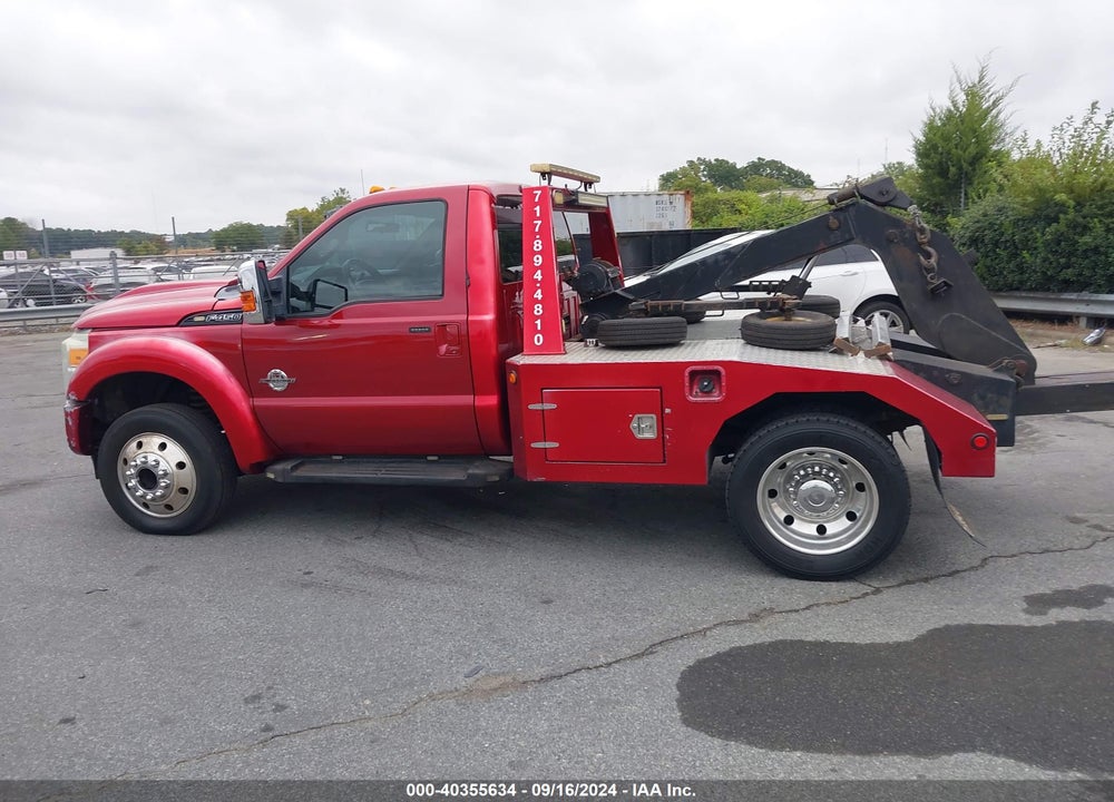 2011 FORD F-450 CHASSIS XL VIN: 1FDUF4GT2BEA96240