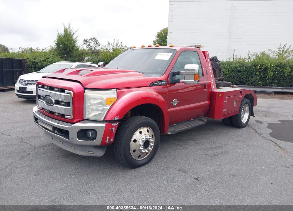 2011 FORD F-450 CHASSIS XL VIN: 1FDUF4GT2BEA96240