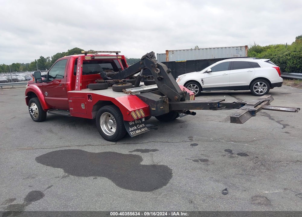 2011 FORD F-450 CHASSIS XL VIN: 1FDUF4GT2BEA96240