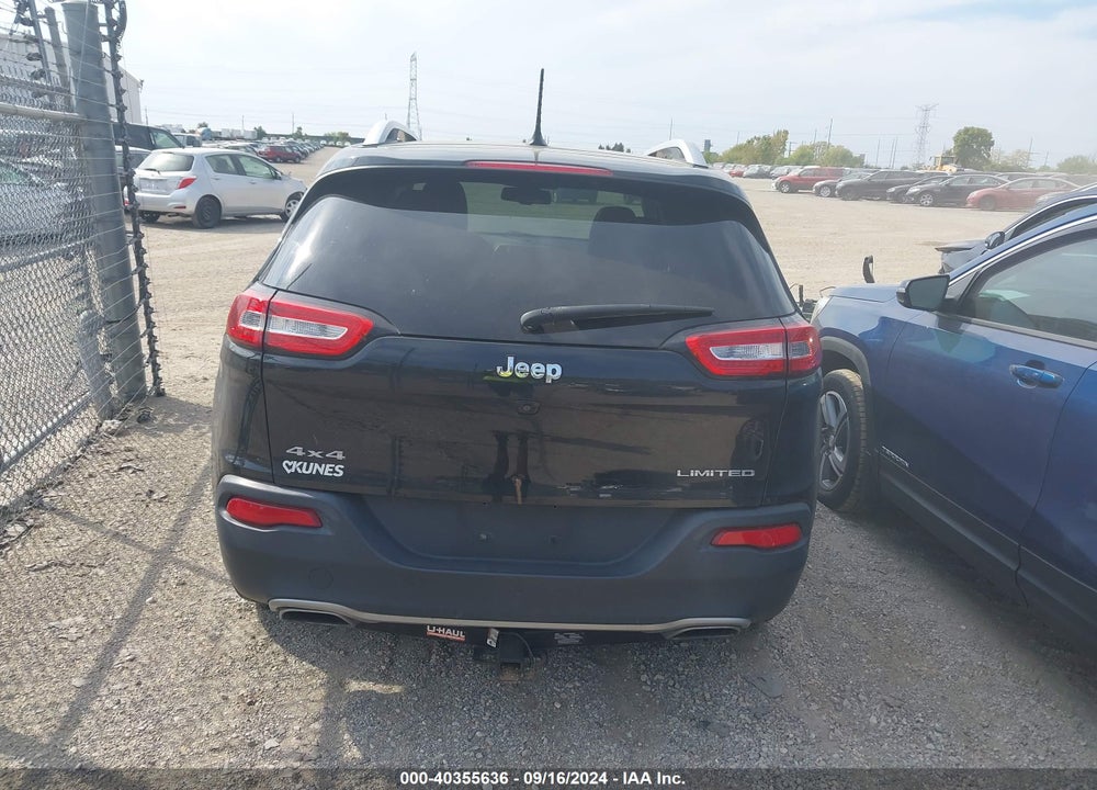 2015 JEEP CHEROKEE LIMITED VIN: 1C4PJMDSXFW764555