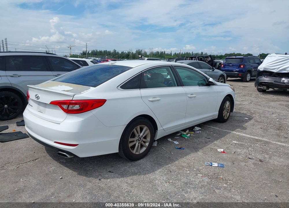 2015 HYUNDAI SONATA VIN: 5NPE24AF1FH249428