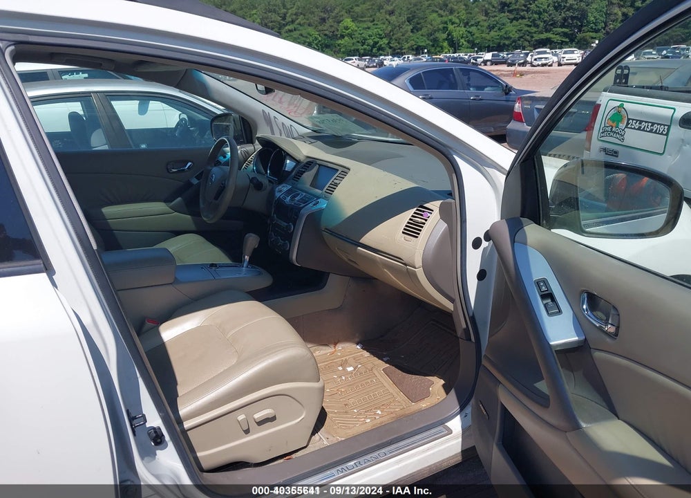 2010 NISSAN MURANO SL VIN: JN8AZ1MU2AW016376