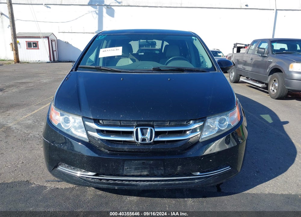 2016 HONDA ODYSSEY SE VIN: 5FNRL5H31GB076851
