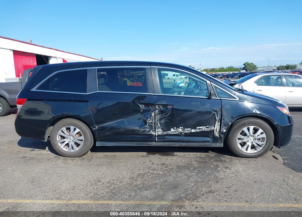 2016 HONDA ODYSSEY SE VIN: 5FNRL5H31GB076851