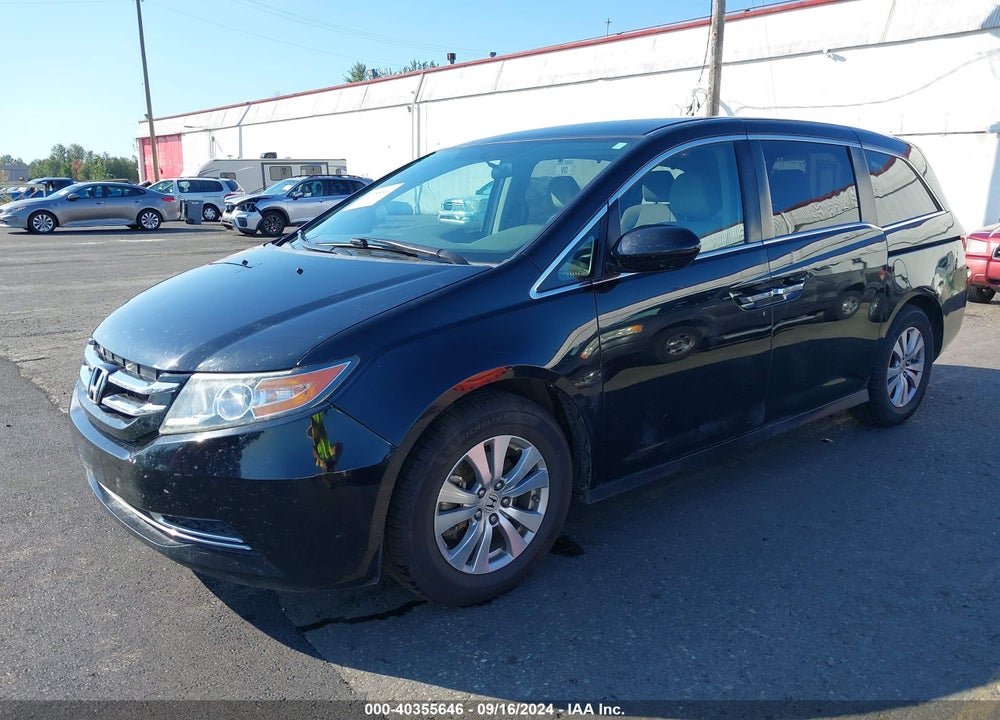 2016 HONDA ODYSSEY SE VIN: 5FNRL5H31GB076851