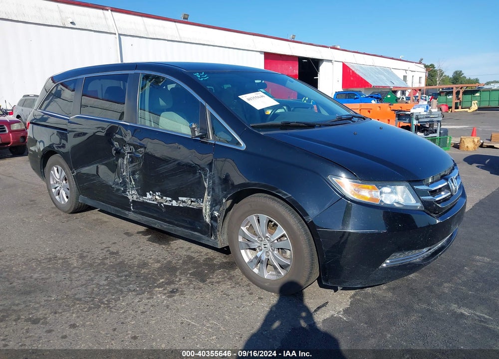 2016 HONDA ODYSSEY SE VIN: 5FNRL5H31GB076851