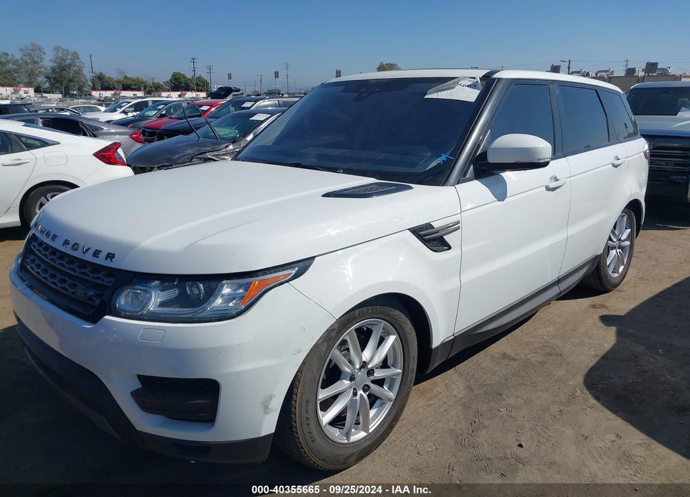 2017 LAND ROVER RANGE ROVER SPORT 3.0L V6 SUPERCHARGED SE VIN: SALWG2FV5HA134036