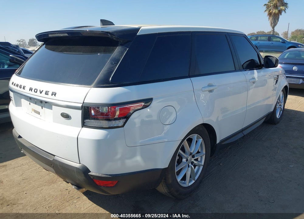 2017 LAND ROVER RANGE ROVER SPORT 3.0L V6 SUPERCHARGED SE VIN: SALWG2FV5HA134036
