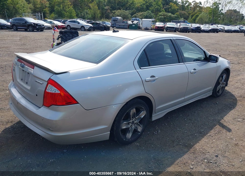 2010 FORD FUSION SPORT VIN: 3FAHP0KC3AR111008