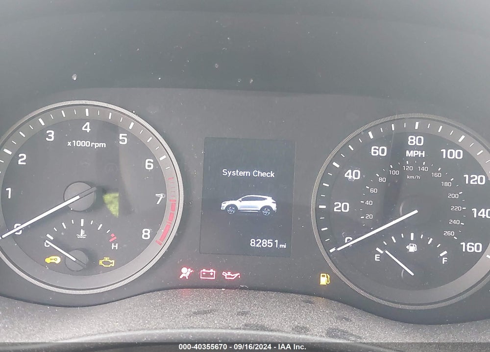 2019 HYUNDAI TUCSON SEL VIN: KM8J3CAL0KU982755