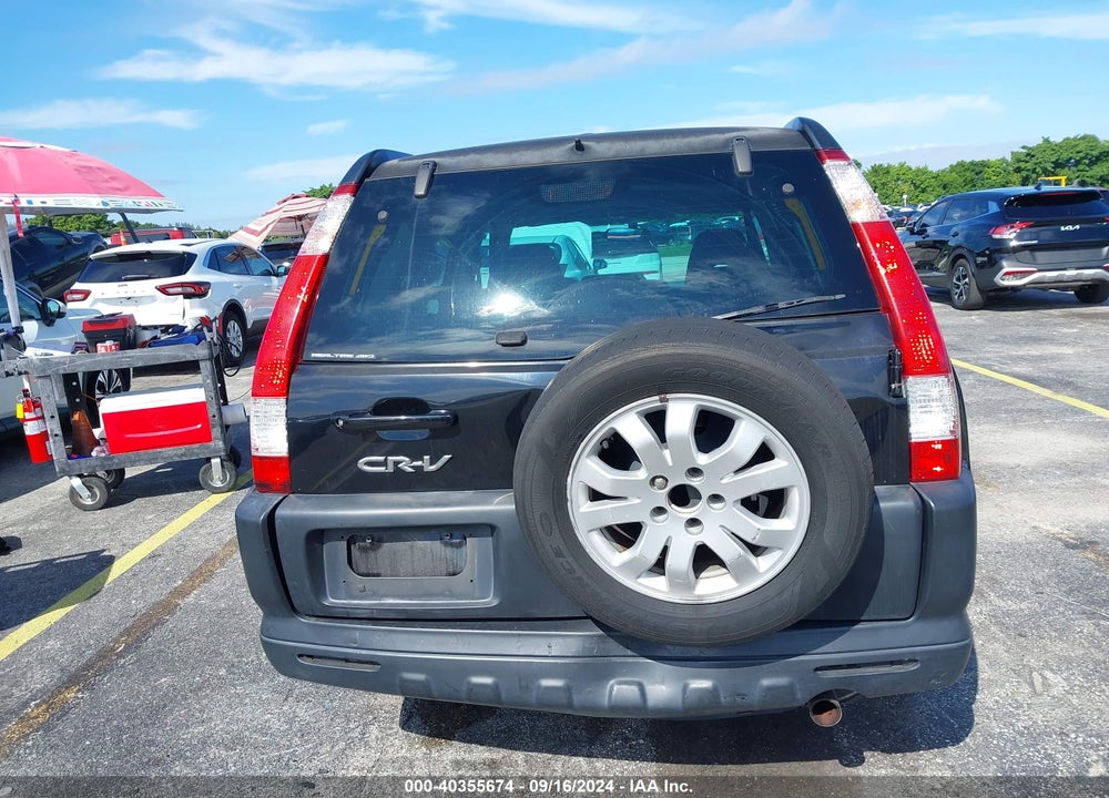 2006 HONDA CR-V EX VIN: SHSRD78856U400766