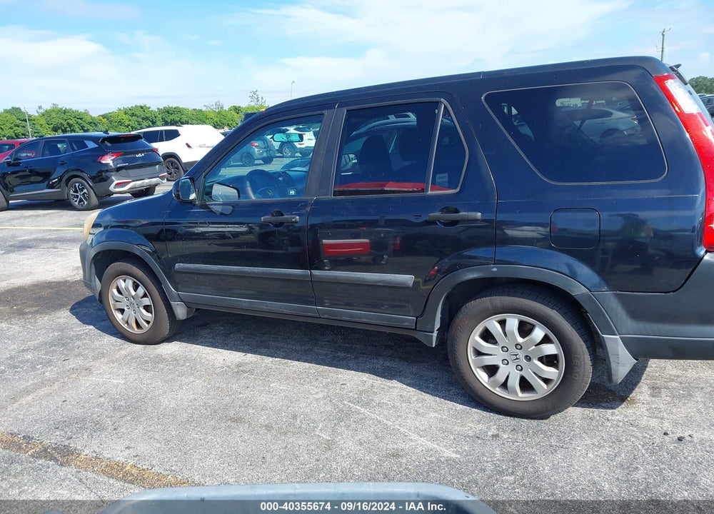 2006 HONDA CR-V EX VIN: SHSRD78856U400766