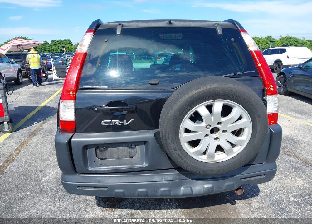 2006 HONDA CR-V EX VIN: SHSRD78856U400766