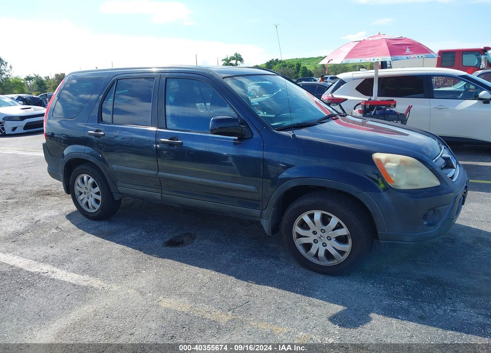2006 HONDA CR-V EX VIN: SHSRD78856U400766