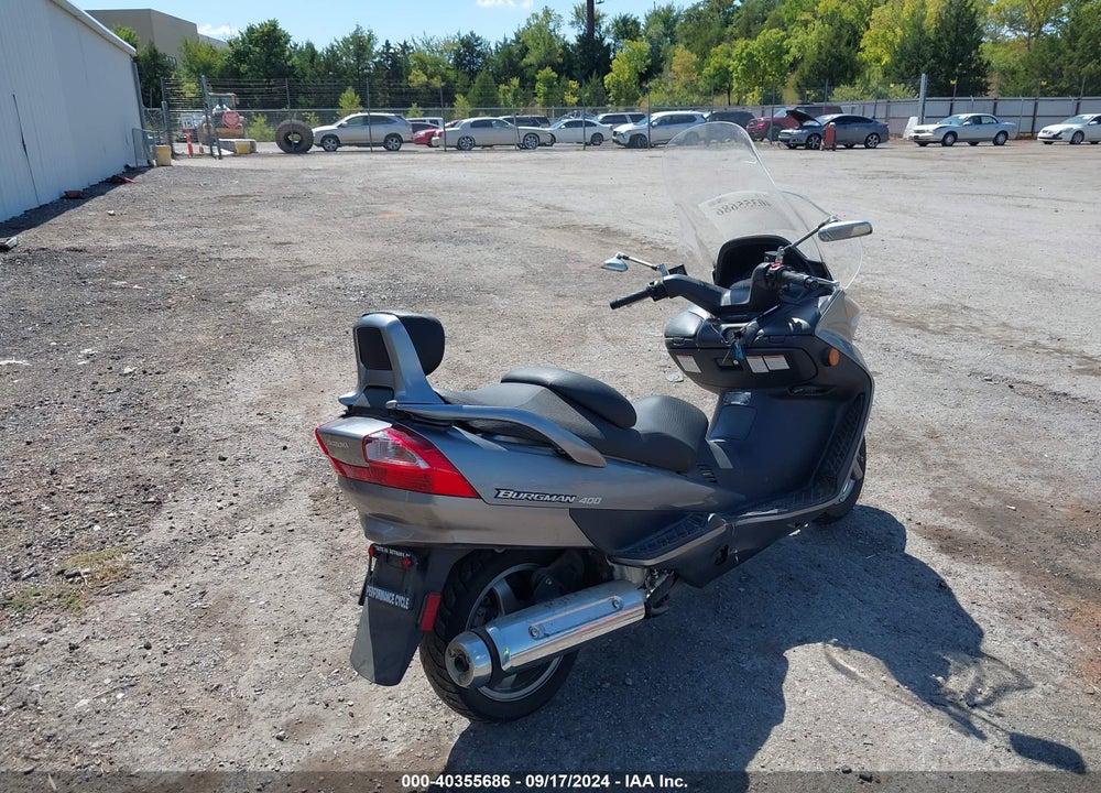 2006 SUZUKI AN400 K3 VIN: JS1CK43A062101047
