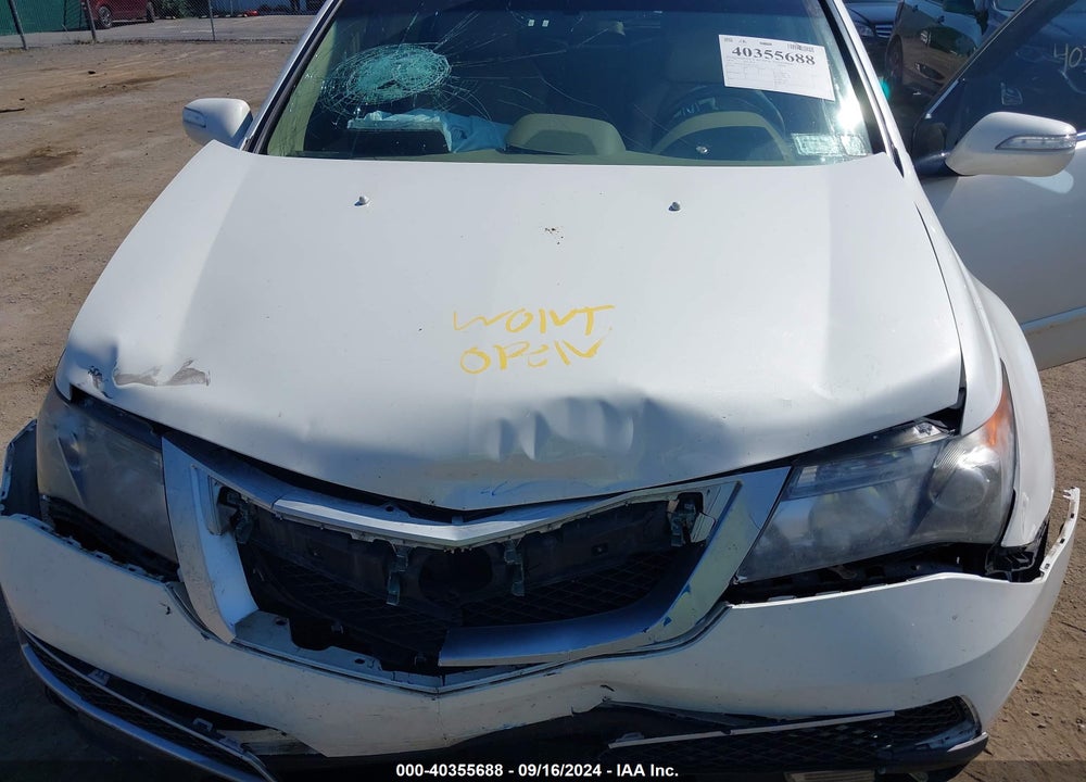 2010 ACURA MDX TECHNOLOGY PACKAGE VIN: 2HNYD2H65AH511710
