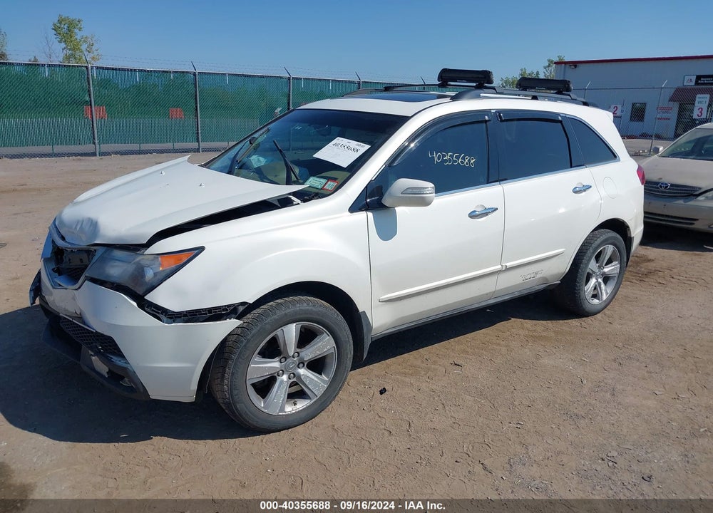 2010 ACURA MDX TECHNOLOGY PACKAGE VIN: 2HNYD2H65AH511710