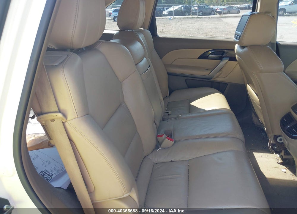 2010 ACURA MDX TECHNOLOGY PACKAGE VIN: 2HNYD2H65AH511710