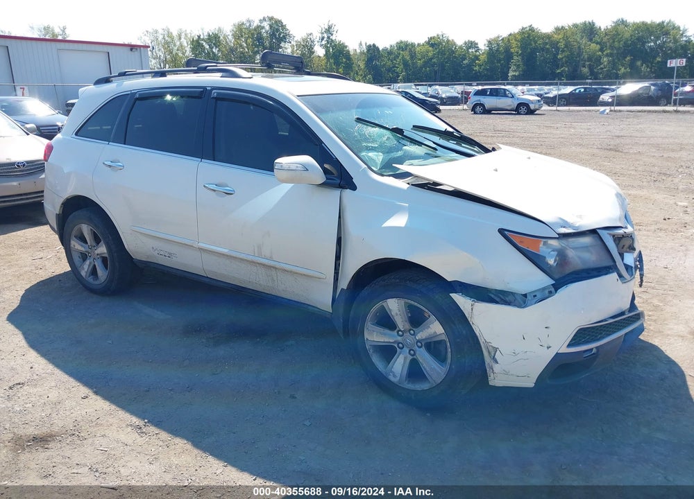 2010 ACURA MDX TECHNOLOGY PACKAGE VIN: 2HNYD2H65AH511710