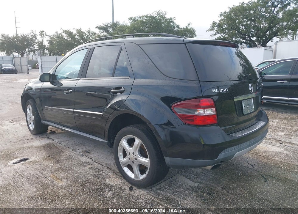 2008 MERCEDES-BENZ ML 350 4MATIC VIN: 4JGBB86E58A396366